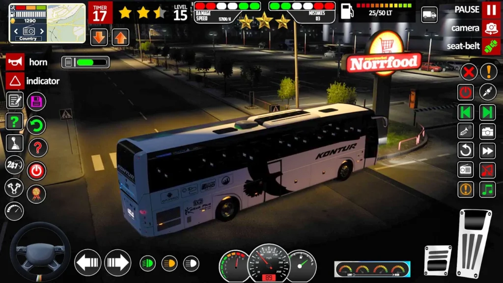 Bus Simulator : Bus Game India gameplay screenshot 3