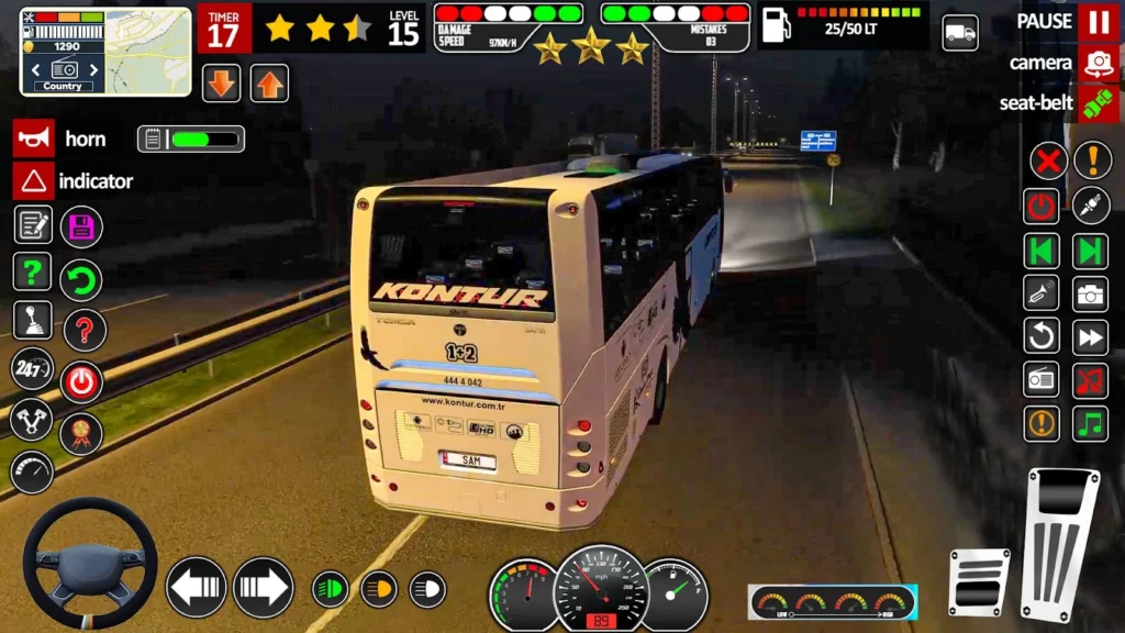 Bus Simulator : Bus Game India gameplay screenshot 5