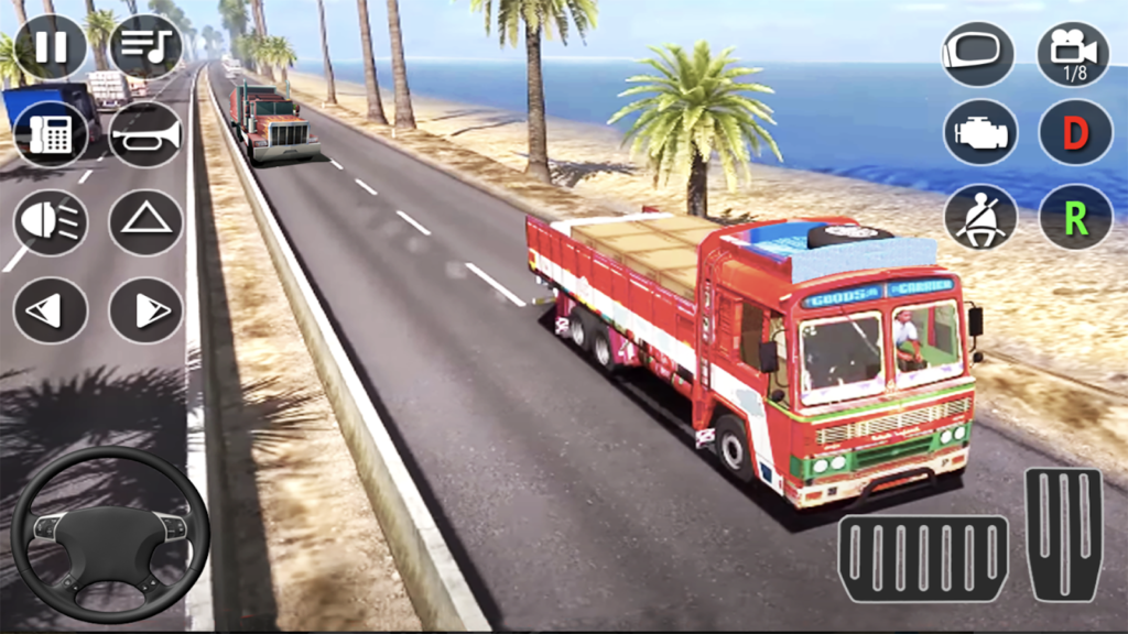 Indian Cargo Truck Wala Game gameplay screenshot 2