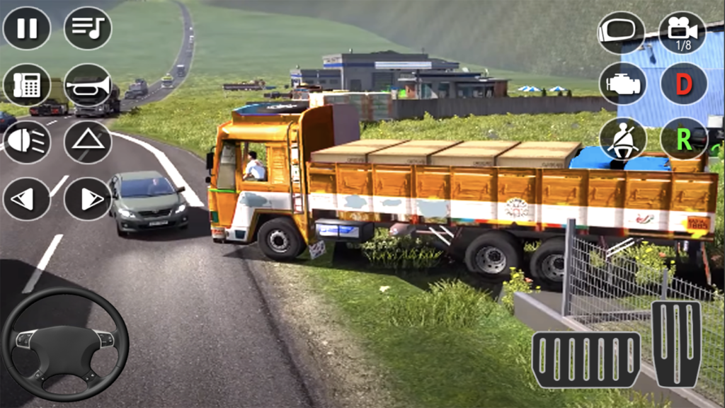 Indian Cargo Truck Wala Game gameplay screenshot 3