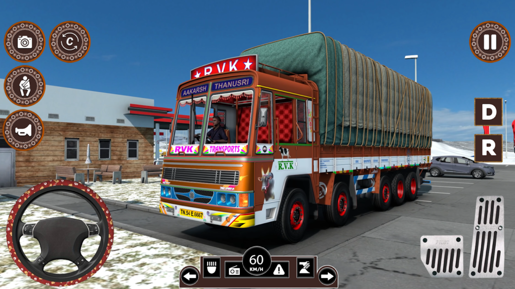 Indian Lorry Truck Driving 3d gameplay screenshot 3