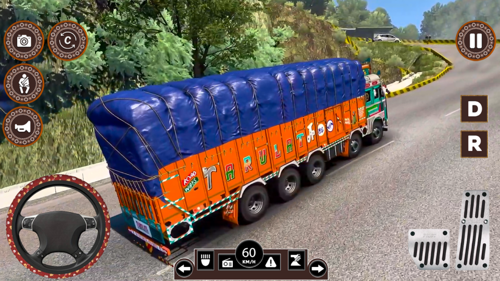 Indian Lorry Truck Driving 3d gameplay screenshot 4