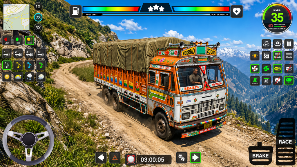 Indian Offroad Cargo Truck 3D gameplay screenshot 3