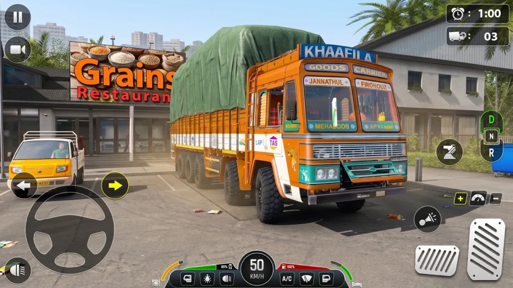 Indian Truck Driving Simulator gameplay screenshot 2