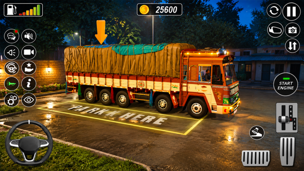 Indian Truck Games Driving Sim gameplay screenshot 4