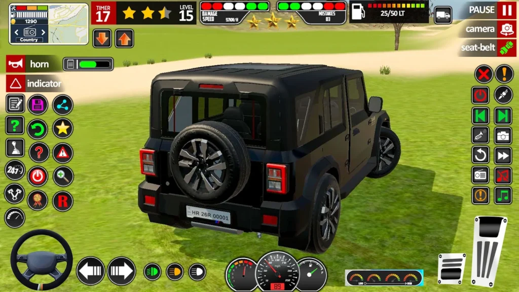 Jeep Driving Game: SUV Jeep gameplay screenshot 1