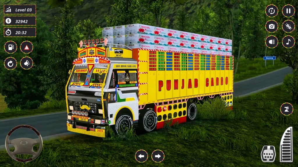 Real Indian Truck Driving 3D gameplay screenshot 3