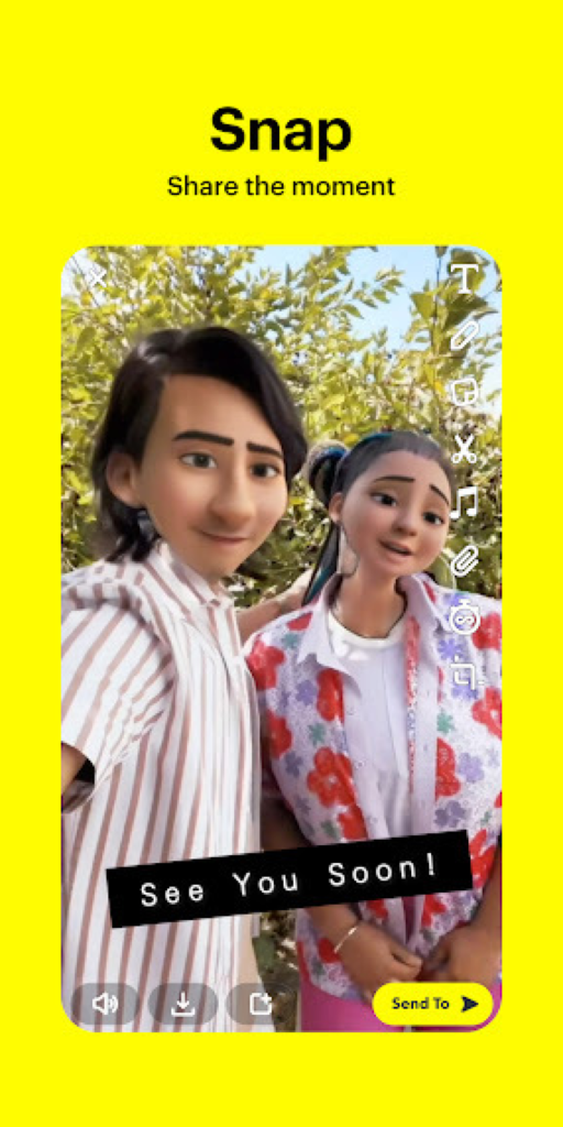 Snapchat gameplay screenshot 1