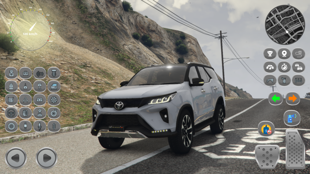 Toyota Fortuner SUV City Rides gameplay screenshot 1